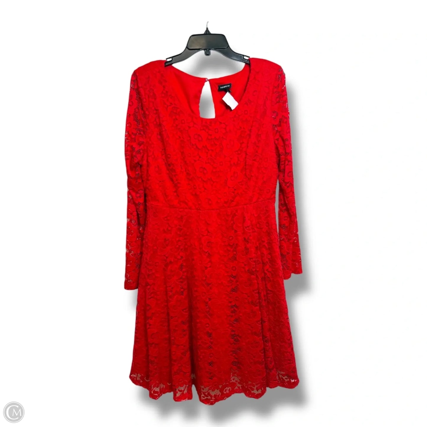 Dress Party Short By Torrid In Red, Size: L