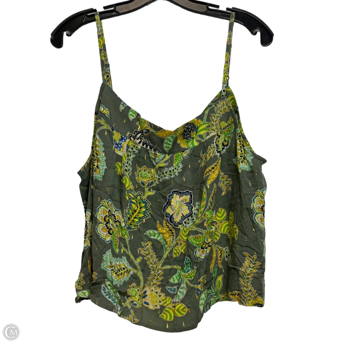Top Sleeveless By Ariella In Floral Print, Size: Xl
