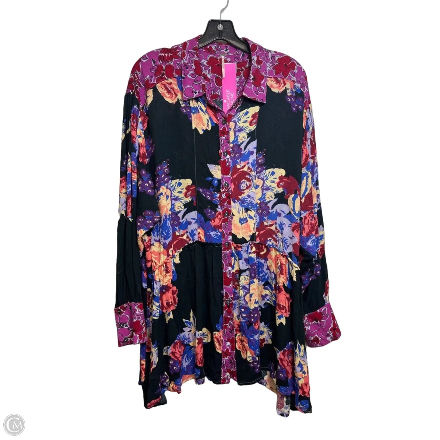 Dress Casual Short By Free People In Floral Print, Size: L