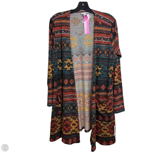 Cardigan By Lularoe In Multi-colored, Size: L