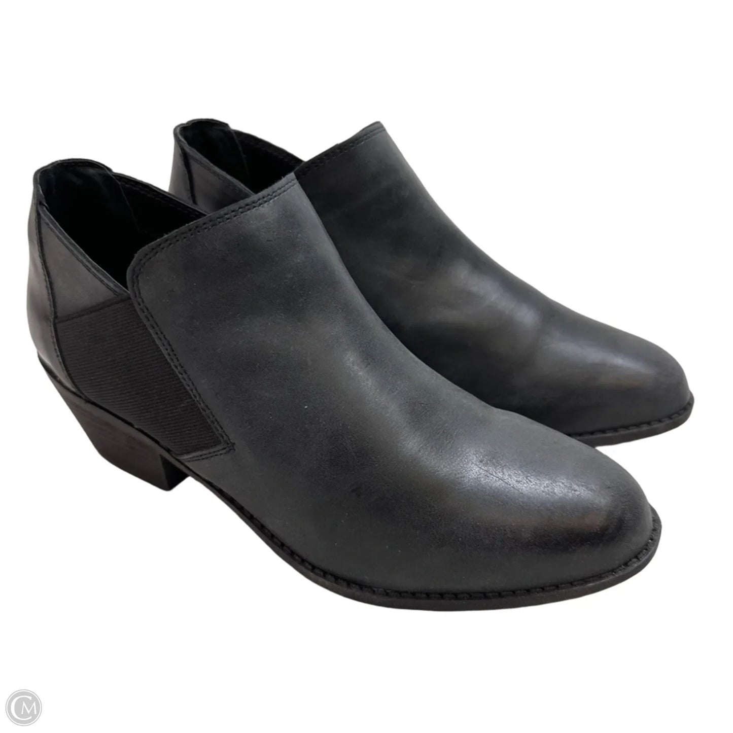 Boots Ankle Heels By Me Too In Black, Size: 9.5