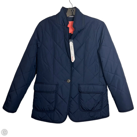 Jacket Puffer & Quilted By J. Crew In Navy, Size: S