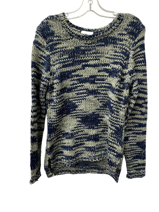 Sweater By Cynthia Rowley In Blue & Grey, Size:M