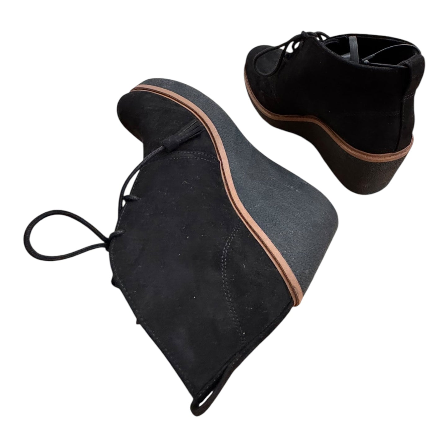 Boots Ankle Heels By Dr Scholls In Black, Size:8