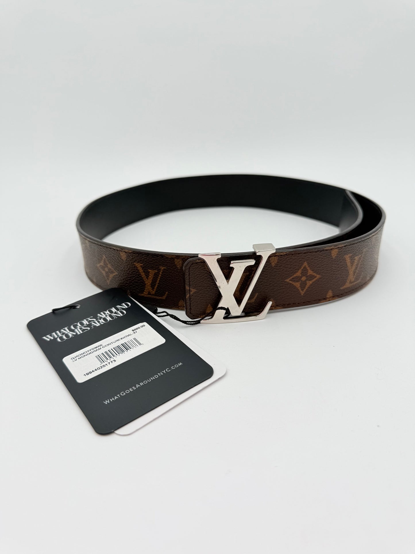 Belt Luxury Designer By Louis Vuitton In Brown