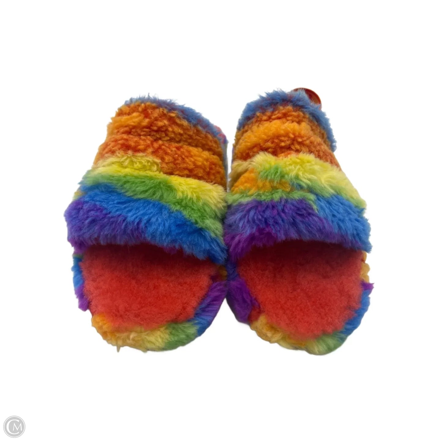 Slippers Designer By Ugg In Multi-Colored, Size: 6