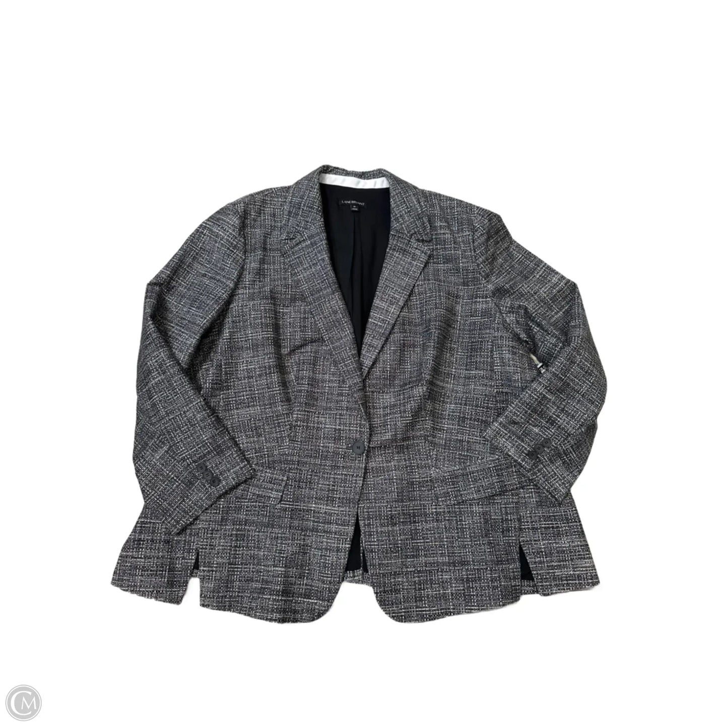 Blazer By Lane Bryant In Black & White, Size: 4x