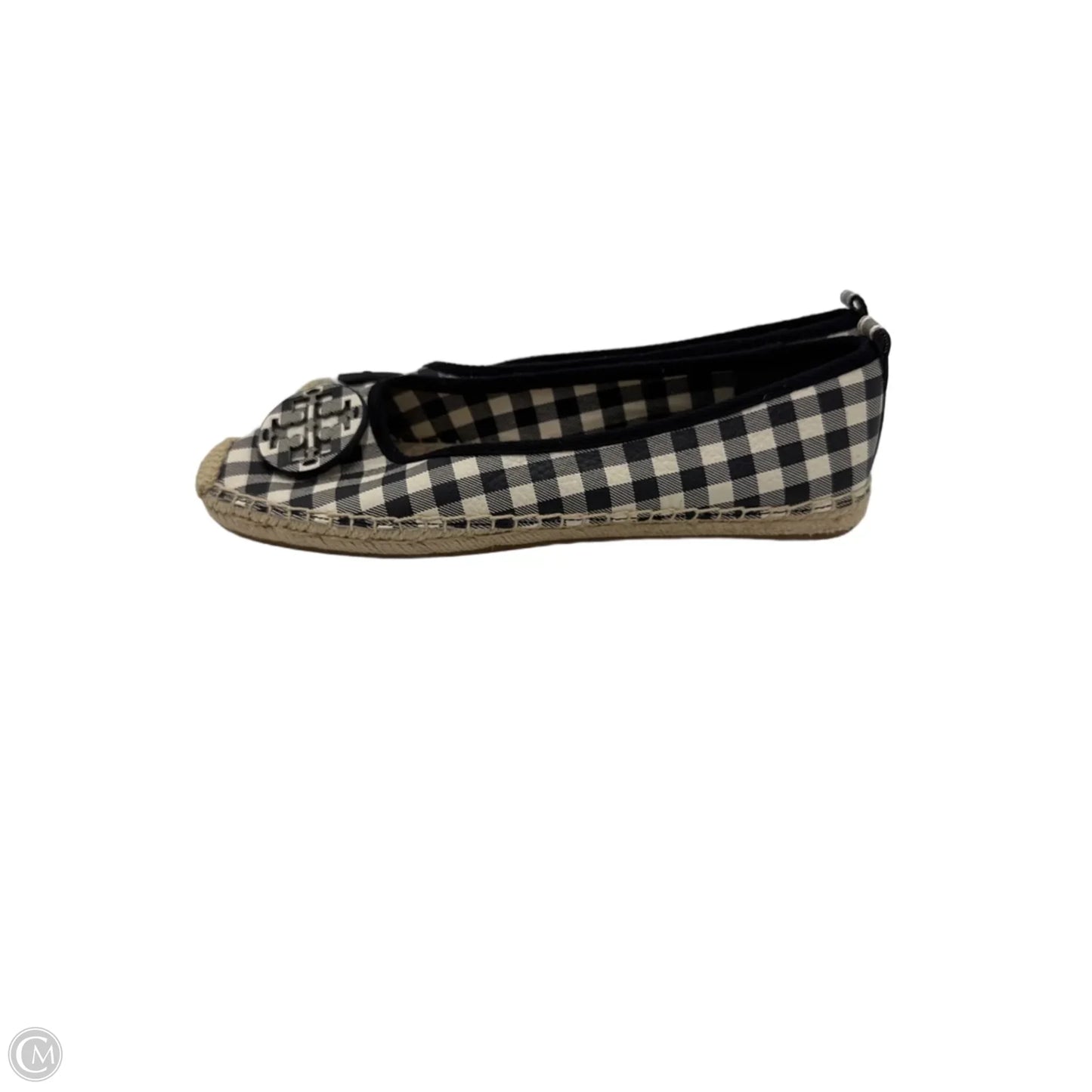 Shoes / Designer Espadrilles By Tory Burch In Checkered Pattern, Size: 11