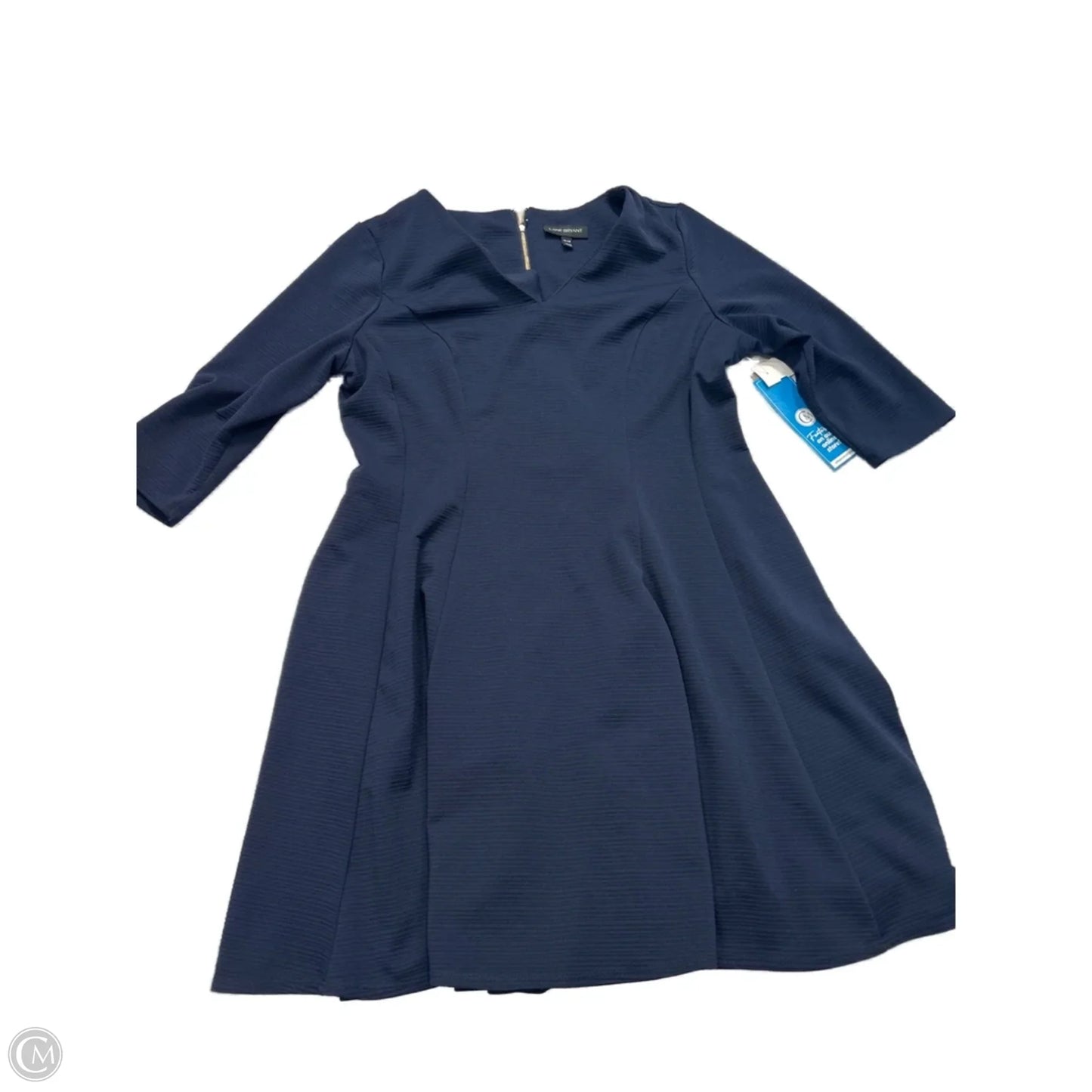Dress Casual Short By Lane Bryant In Navy, Size: Xxl