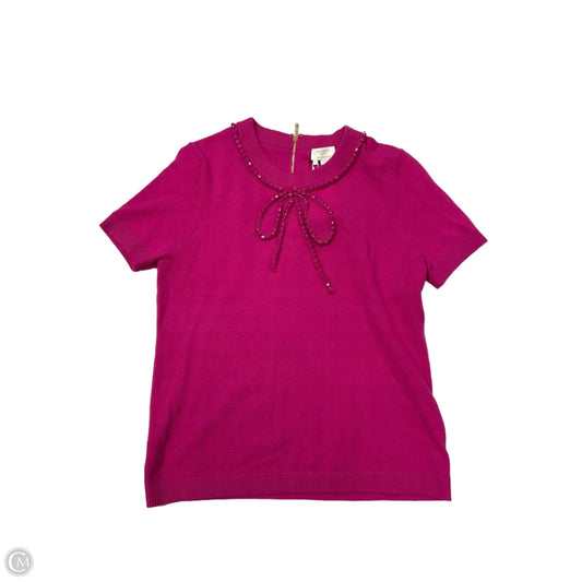 New! Sweater Designer By Kate Spade In Pink, Size: L