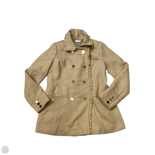Coat Peacoat By Crown And Ivy In Beige, Size: M