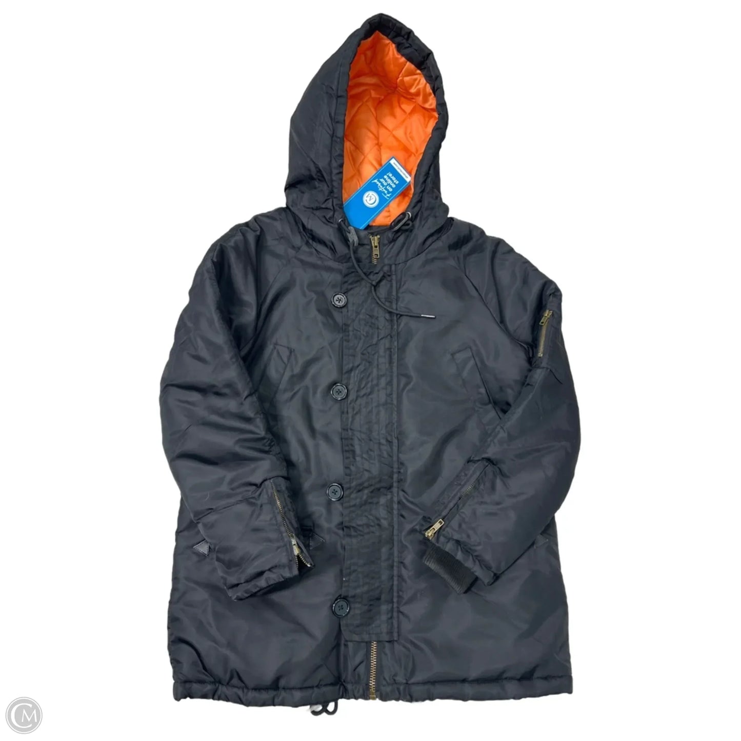 Coat Puffer & Quilted By Bp In Black, Size: S