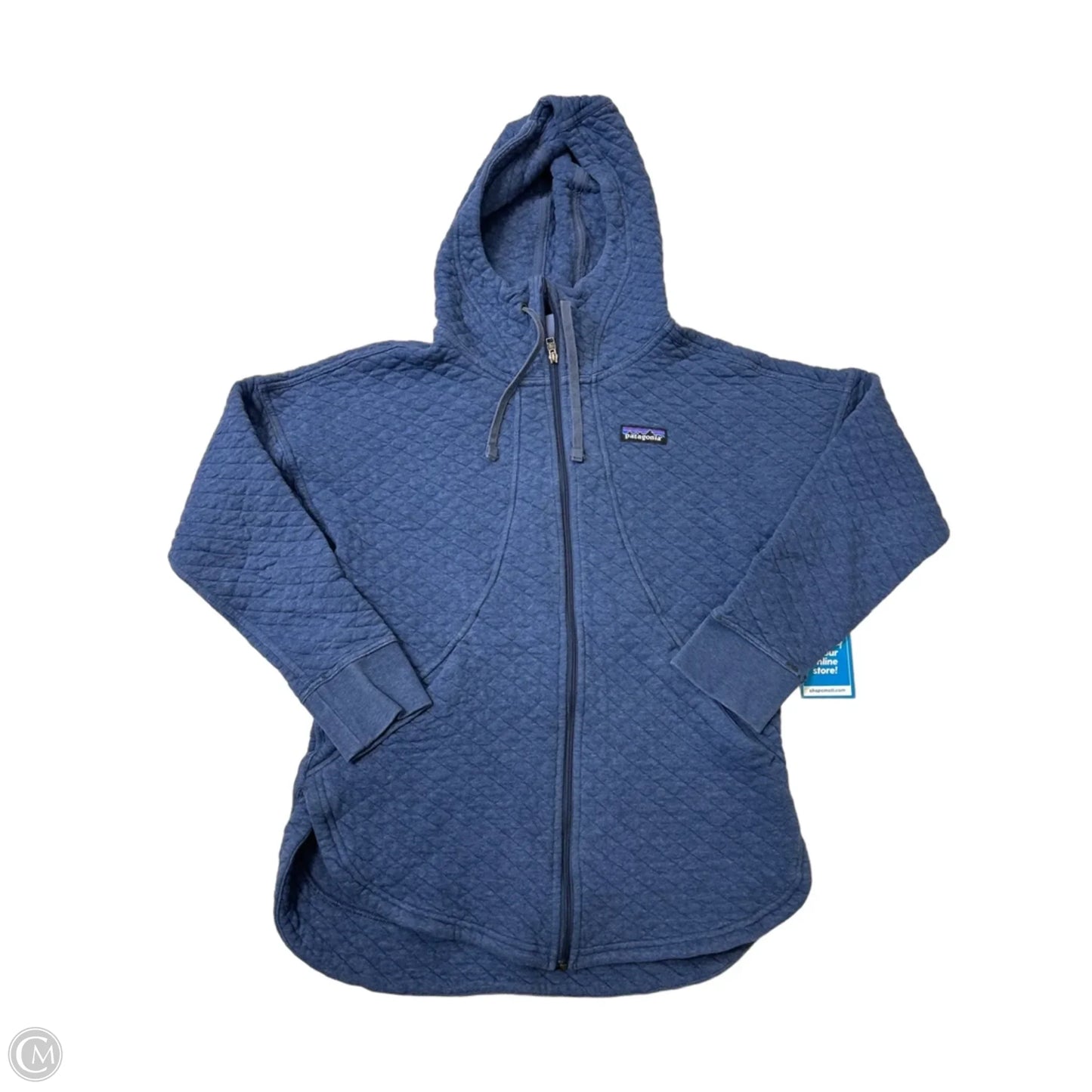 Athletic Jacket By Patagonia In Blue, Size: S
