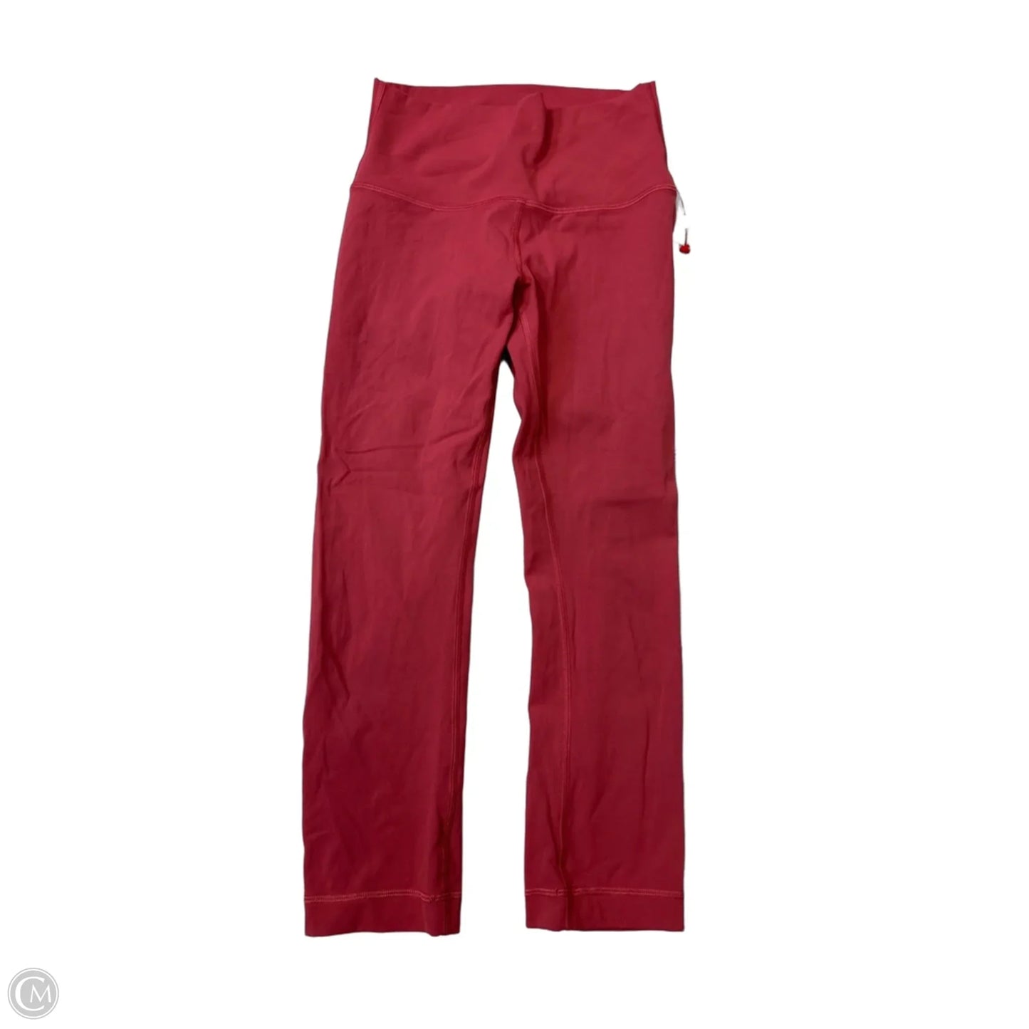 Athletic Leggings By Lululemon In Red, Size: 4