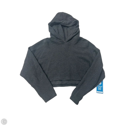 Athletic Sweatshirt Hoodie By Athleta In Grey, Size: L