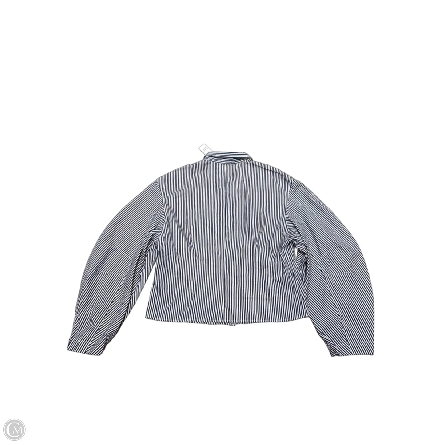 New! Top Long Sleeve By Gap In Striped Pattern, Size: M