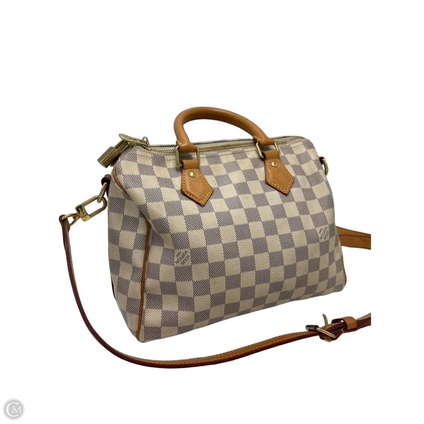 Louis Vuitton Speedy 25 Azur Luxury Handbag