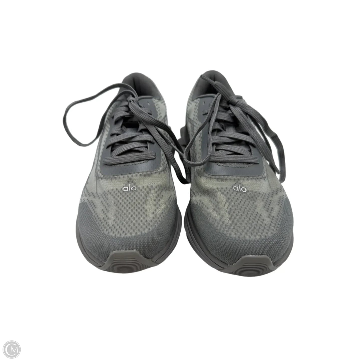 Alo Runner Athletic Shoes In Grey, Size: 8
