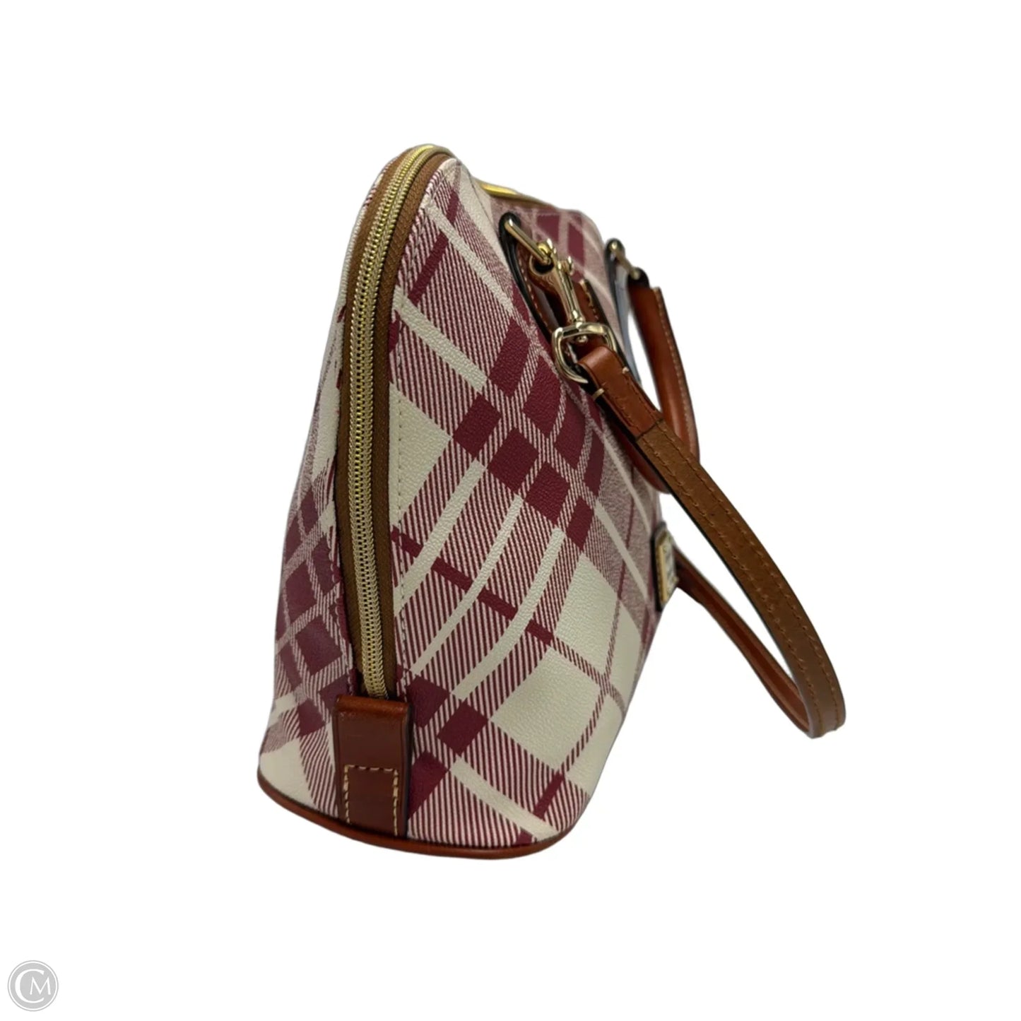 Dooney And Bourke Harding Zip Designer Satchel Handbag