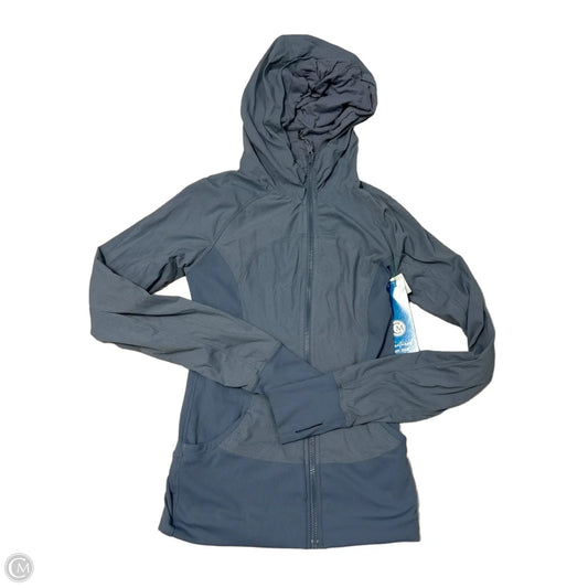 Athletic Jacket By Lululemon In Blue, Size: S