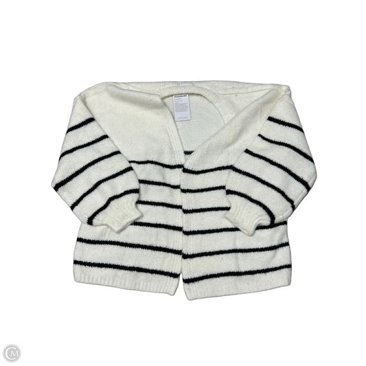 New! Sweater Cardigan By Prettygarden In Striped Pattern, Size: S