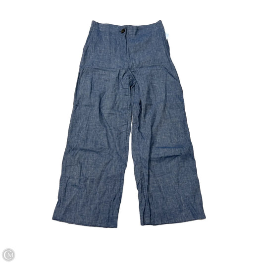 Pants Linen By Ann Taylor In Blue, Size: 0