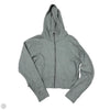 Athletic Jacket By Lululemon In Grey, Size: 6