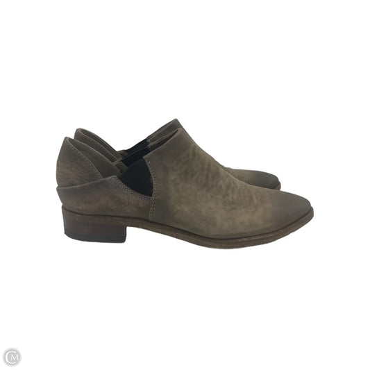 Boots Ankle Flats By Free People In Taupe, Size: 8