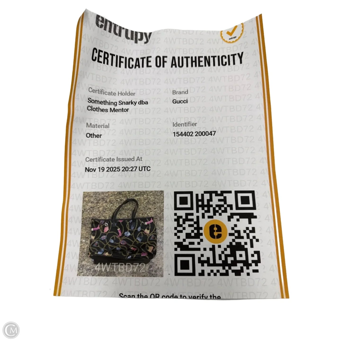 Gucci Satin Charmy Luxury Designer Tote / Handbag