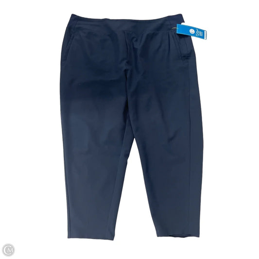 Athletic Pants By Athleta In Navy, Size: 1x