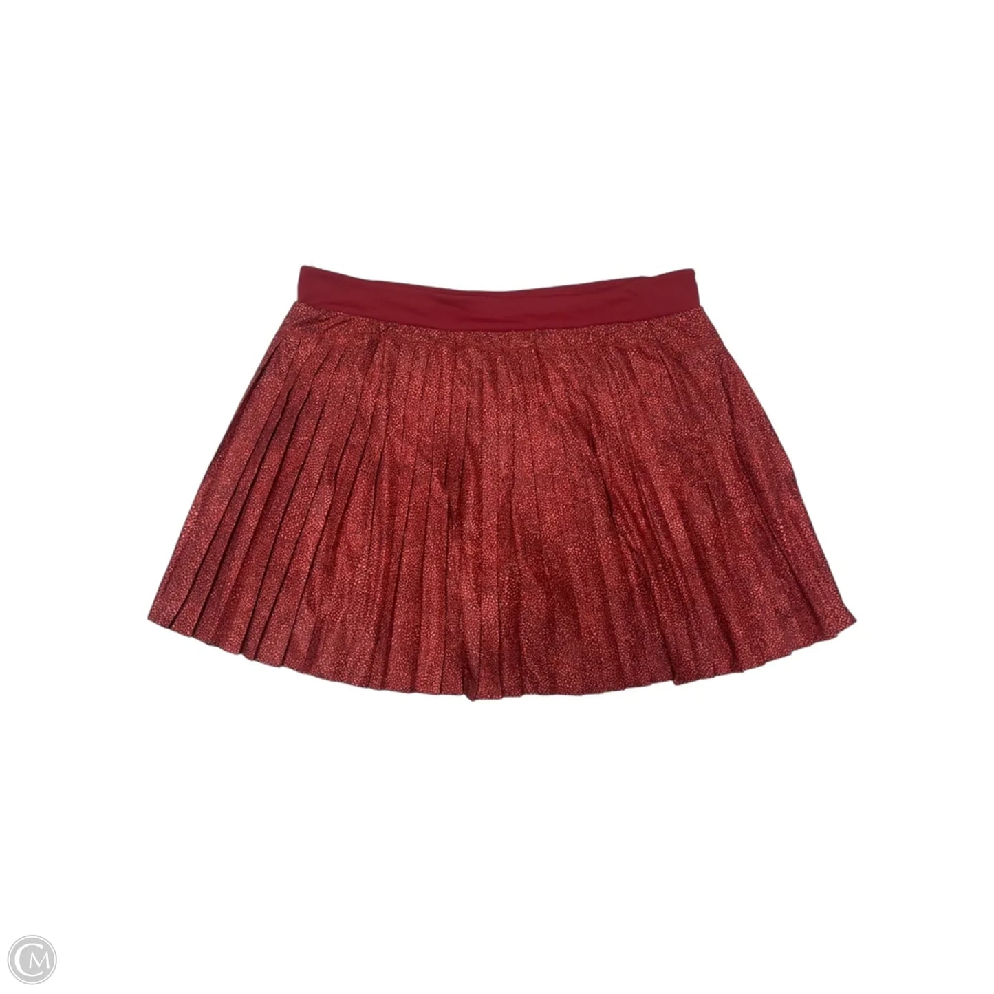 Athletic Skort By Spanx In Red, Size: 3x