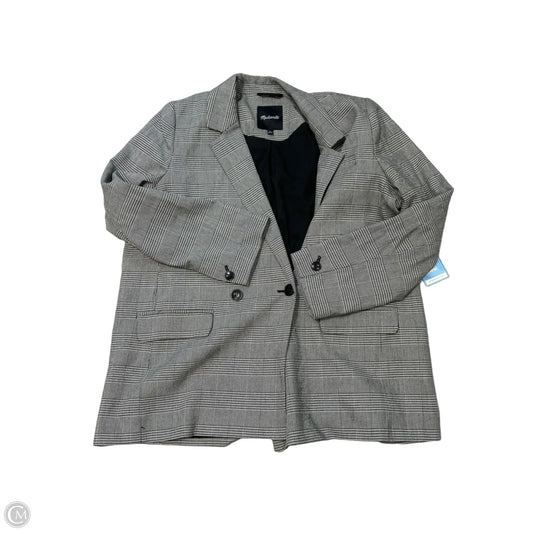 Blazer By Madewell In Black & White, Size: Xl