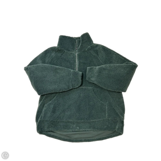 Athletic 1/2 Zip  By Lululemon In Green, Size: Xl