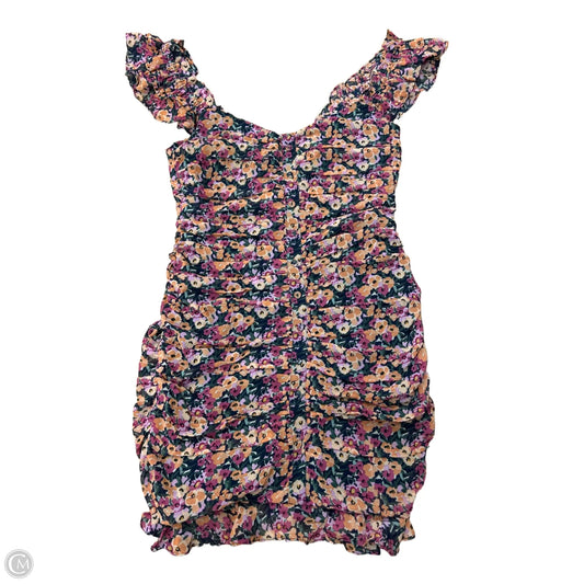 Dress Casual Short By Astr In Pinkblack, Size: M