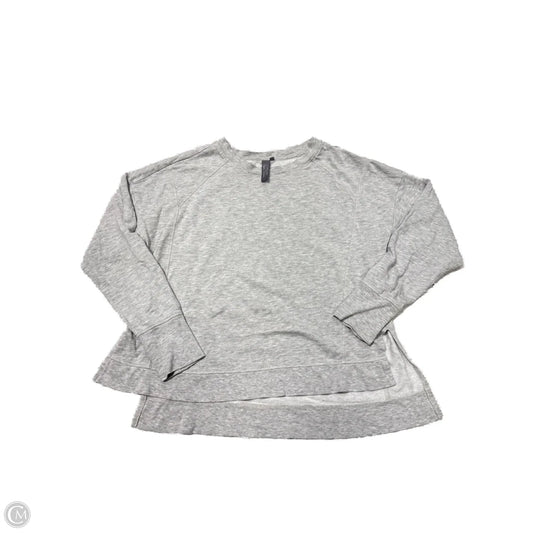Athletic Top Long Sleeve Crewneck By Sweaty Betty In Grey, Size: M