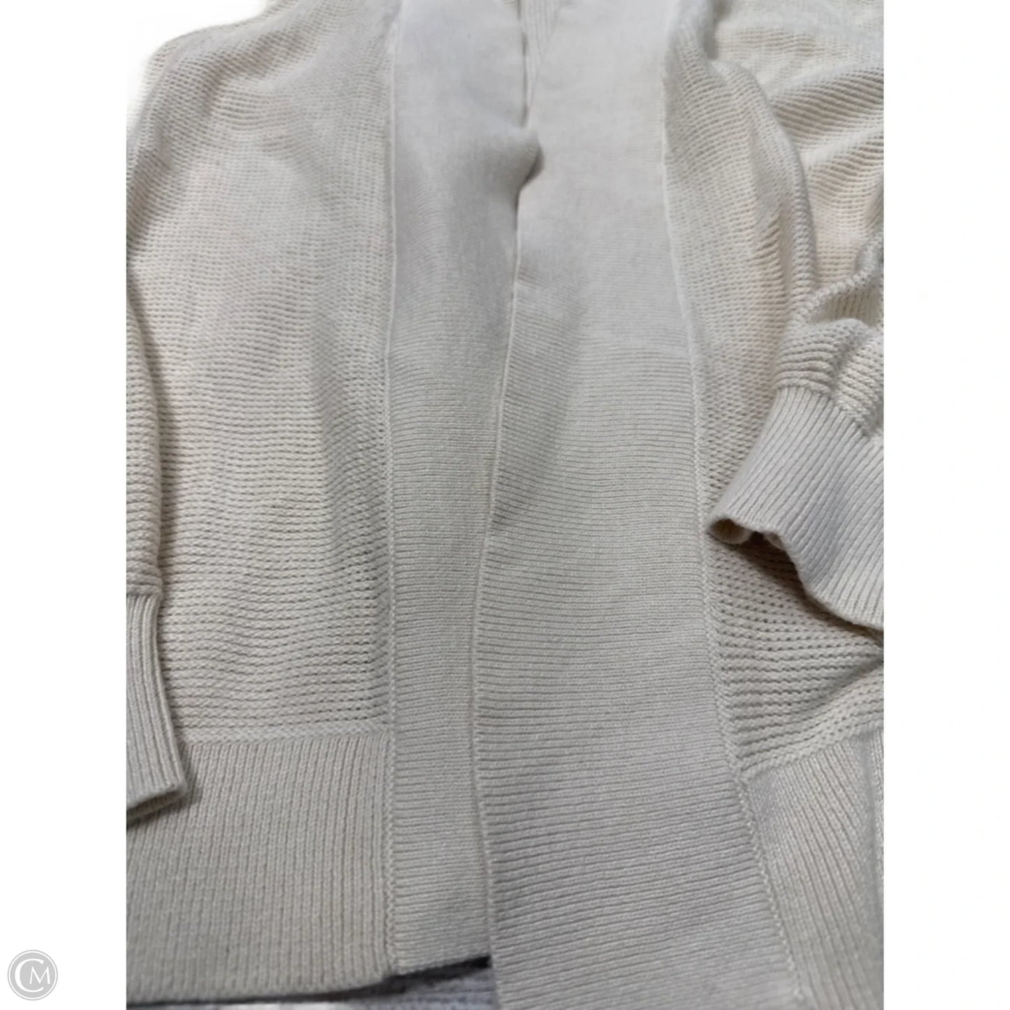 Sweater Cardigan By Loft In Tan, Size: Xs
