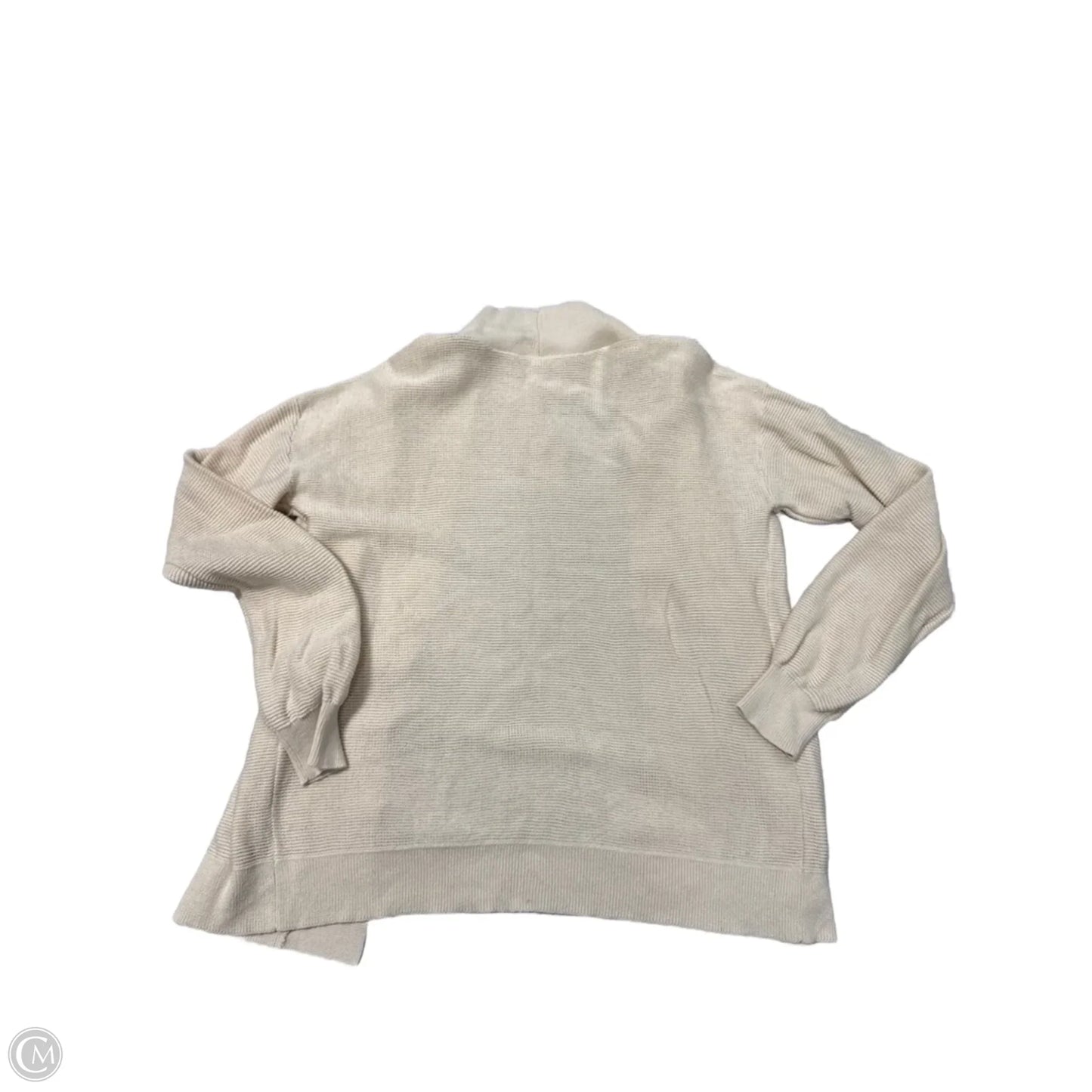 Sweater Cardigan By Loft In Tan, Size: Xs