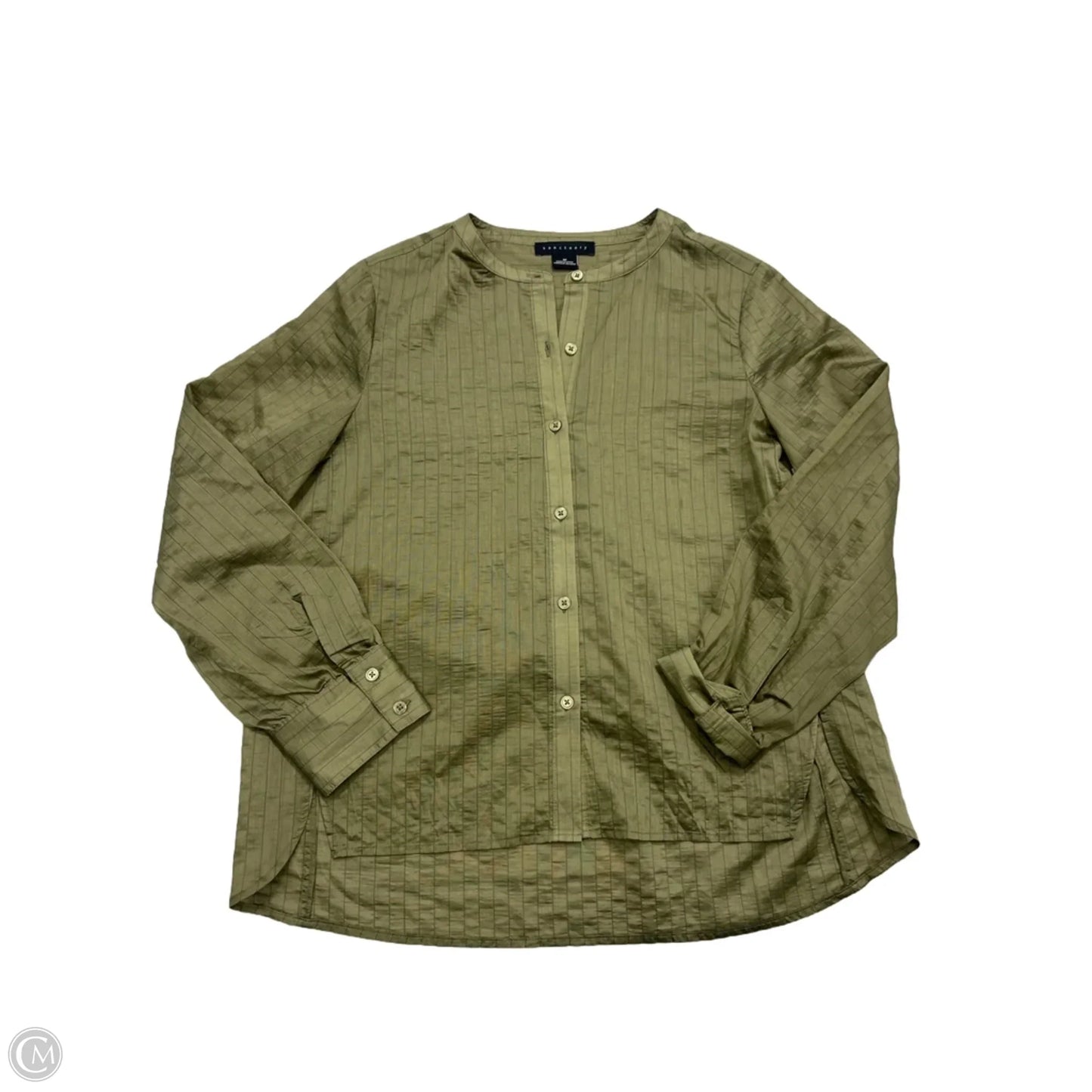 Top Long Sleeve By Sanctuary In Green, Size: M