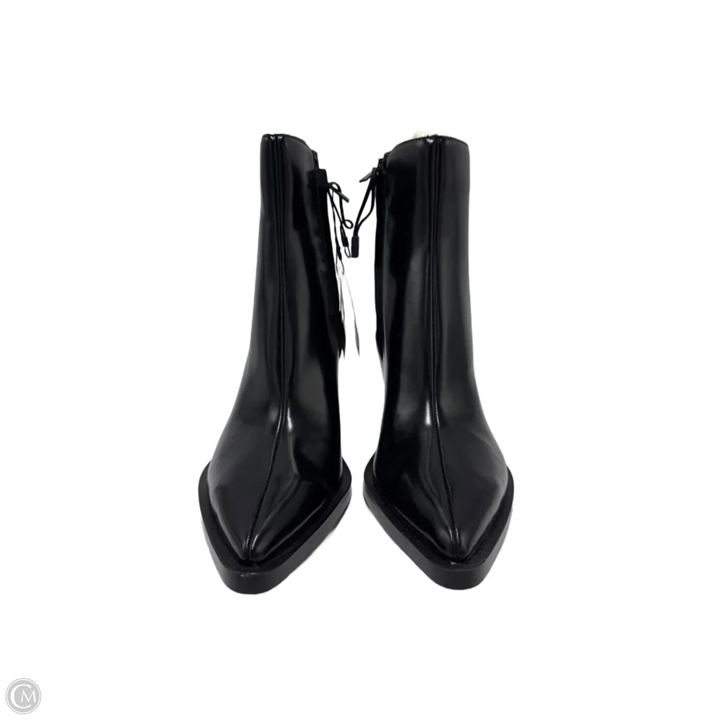 New! Boots Ankle Heels By Zara In Black, Size: 10