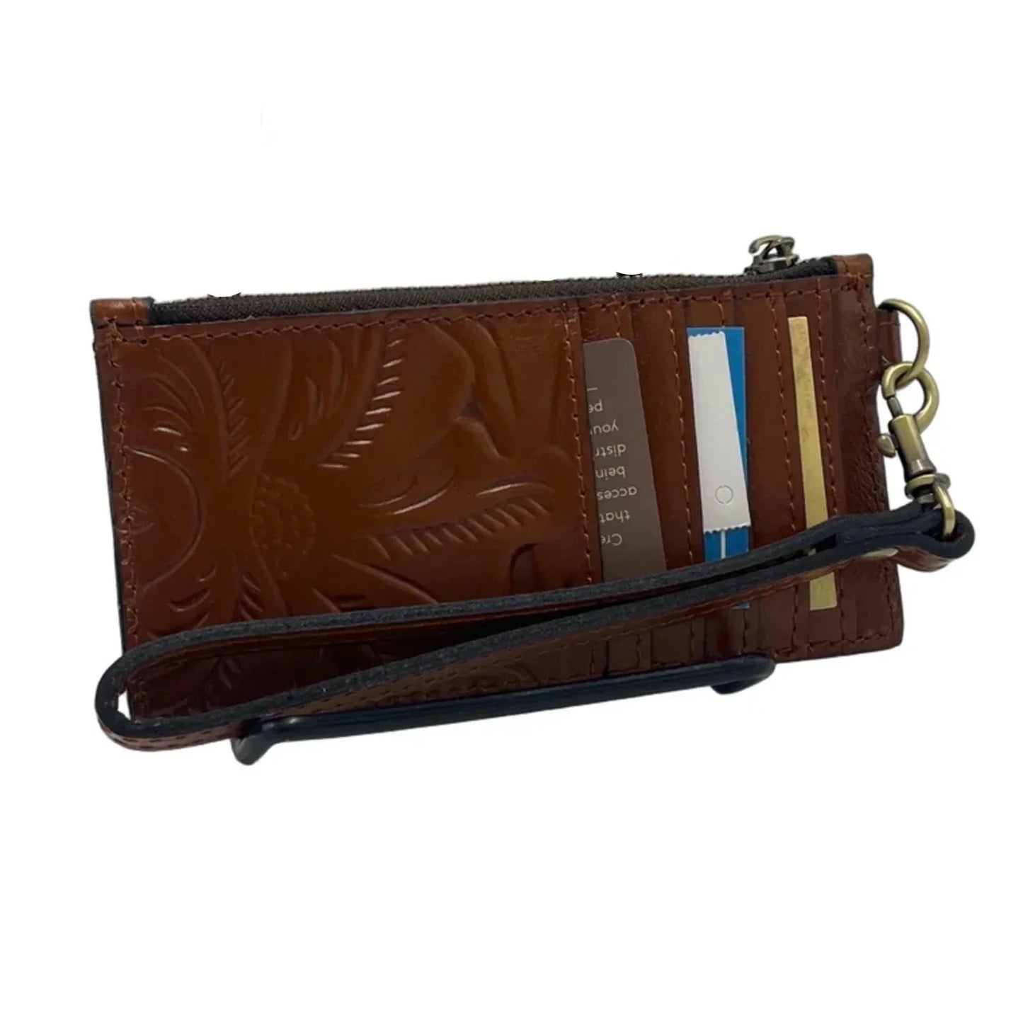 New! Id / Card Holder Designer Wristlet By Patricia Nash