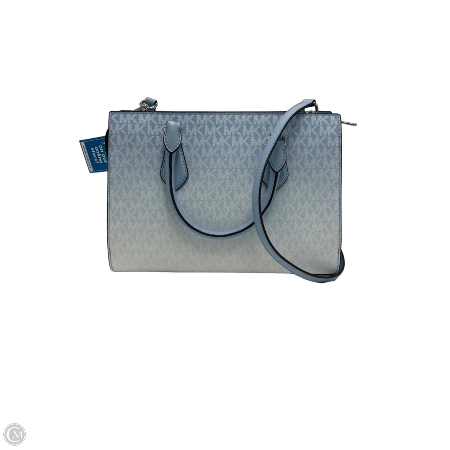 Michael Kors Sheila Medium Ombre Satchel Designer Handbag