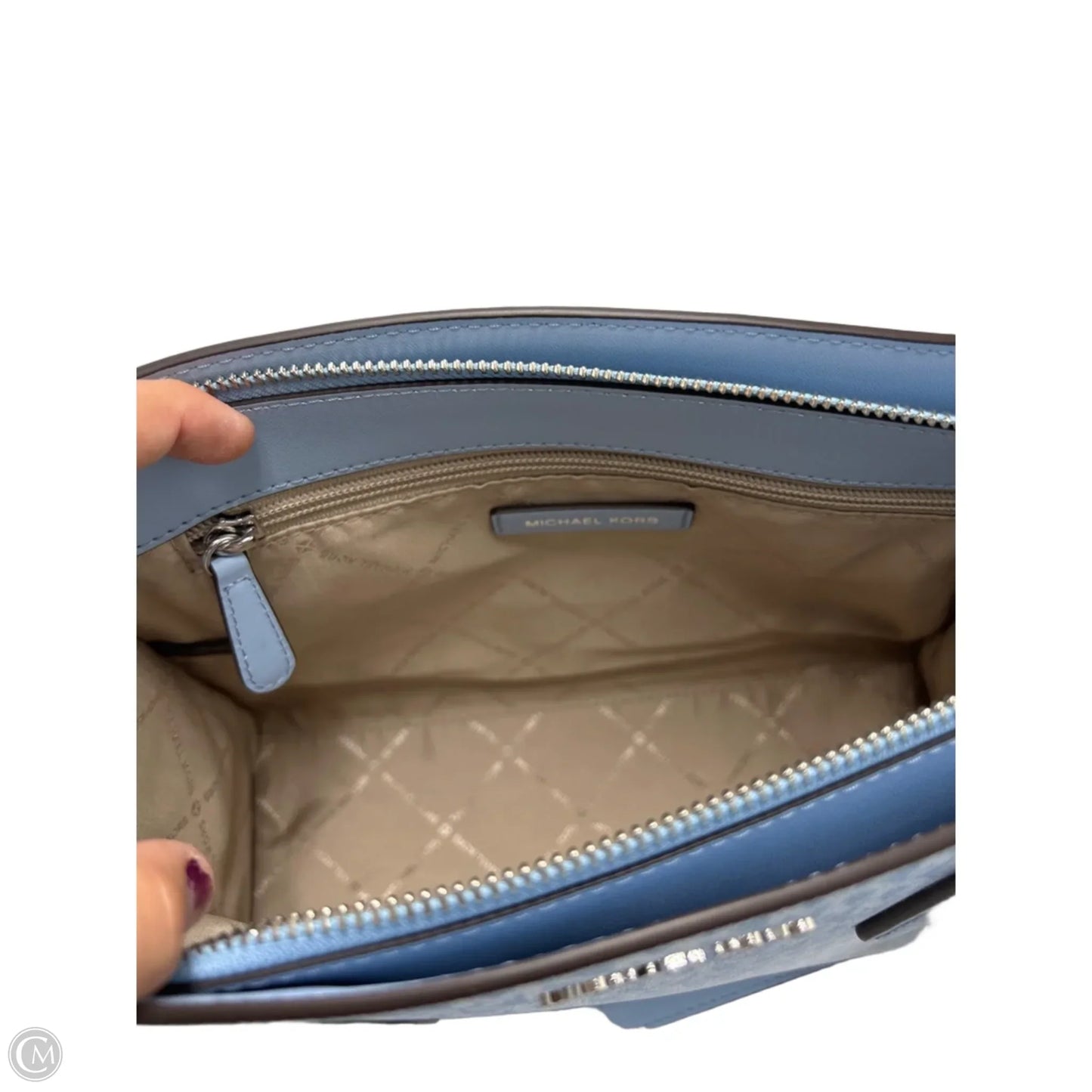 Michael Kors Sheila Medium Ombre Satchel Designer Handbag