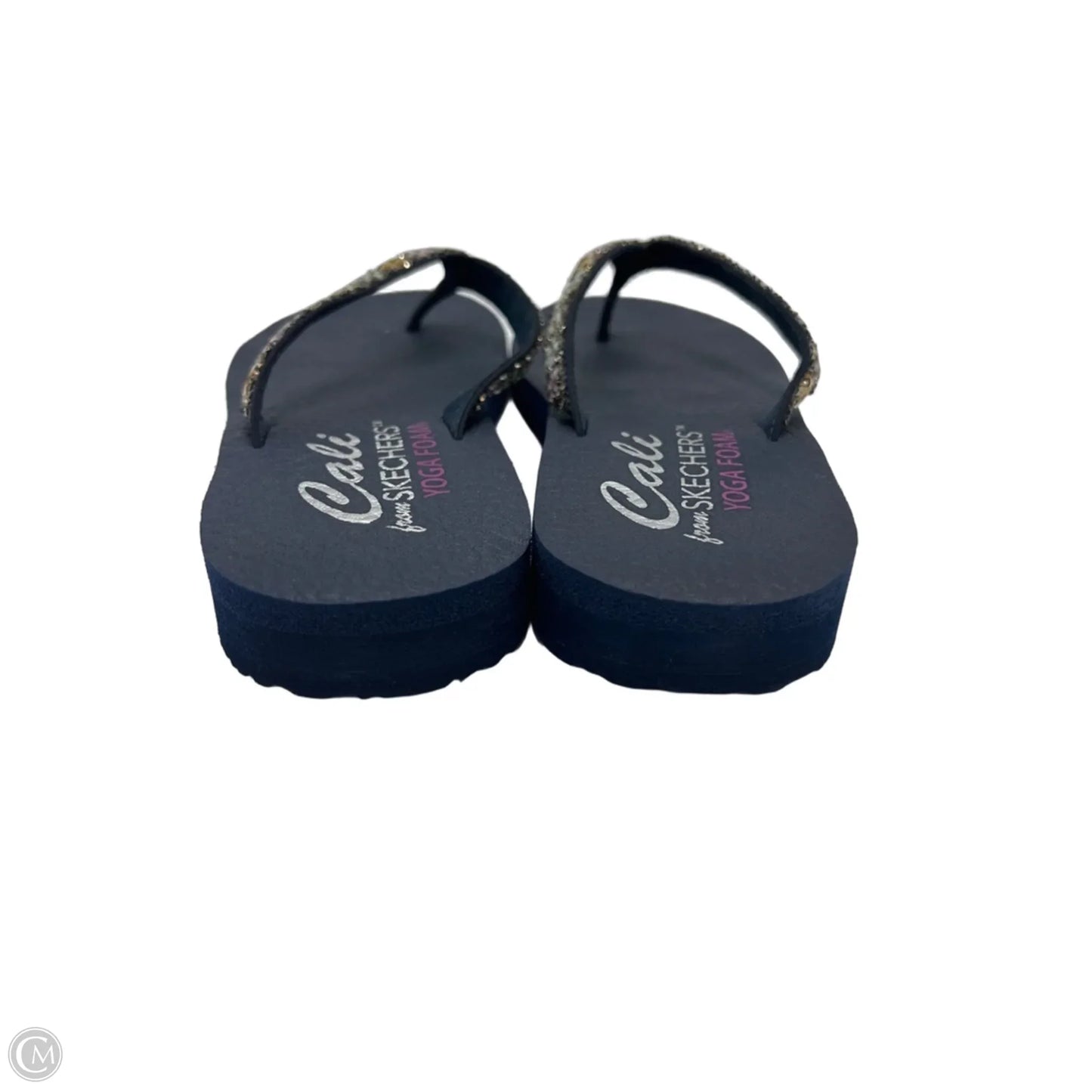 Sandals Flip Flops By Skechers In Navy, Size: 8