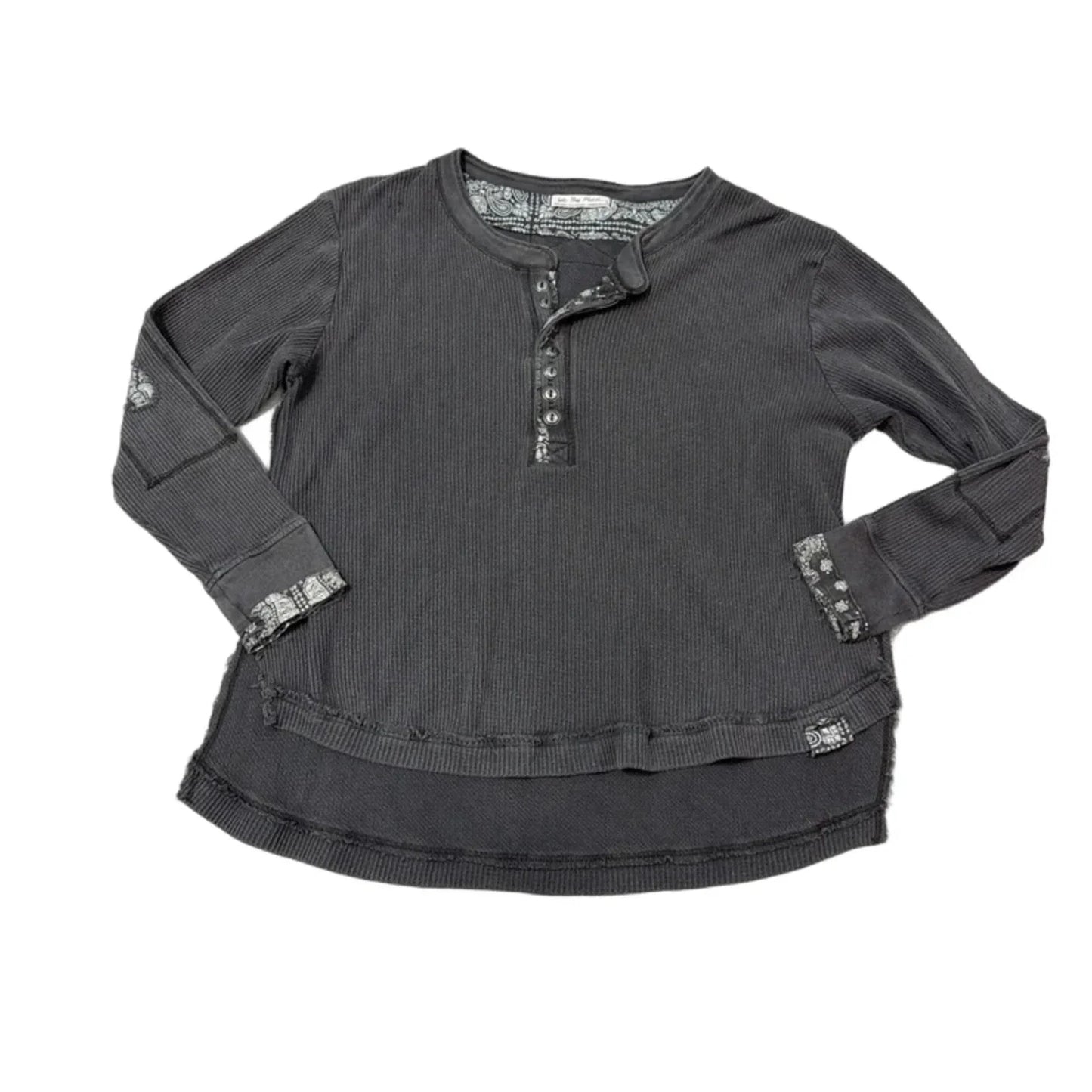 Top Long Sleeve By We The Free In Grey, Size: Xs