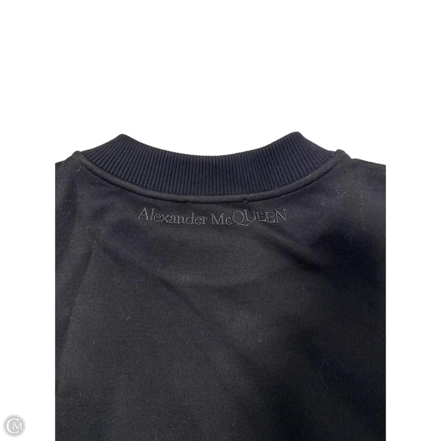 Dress Luxury Designer By Alexander McQueen In Black, Size: L