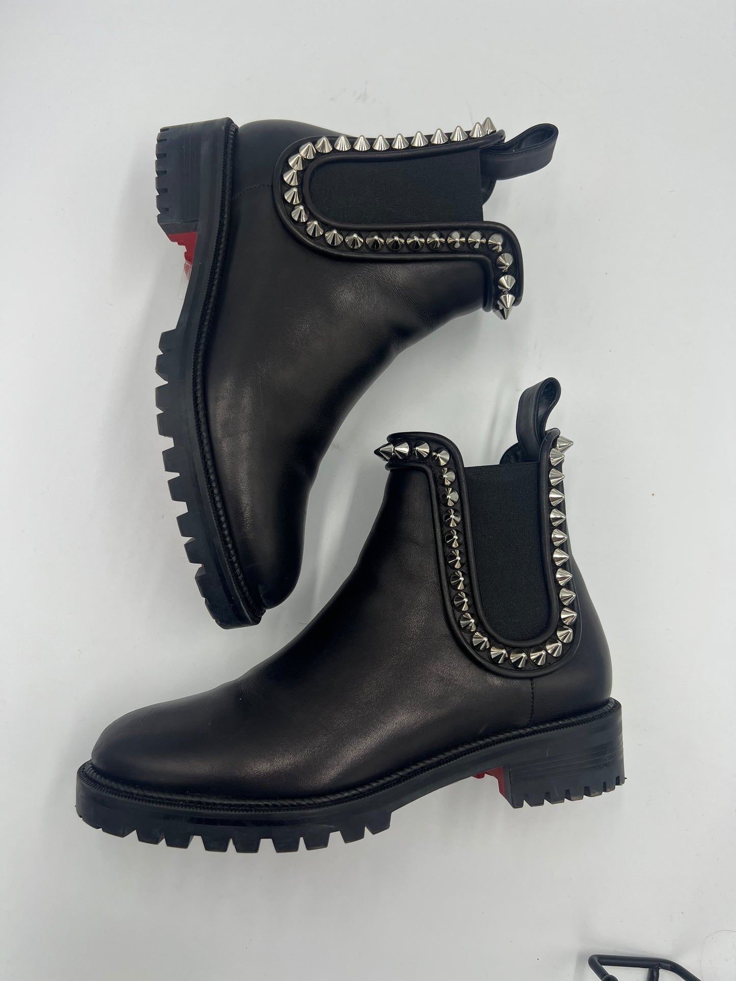 Christian Louboutin Capuhutta Luxury Designer Boot,  Size: 6.5 (36.5)