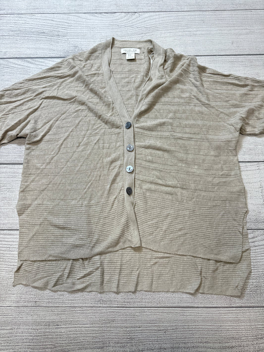 Cardigan By Rachel Zoe In Tan, Size: Xl