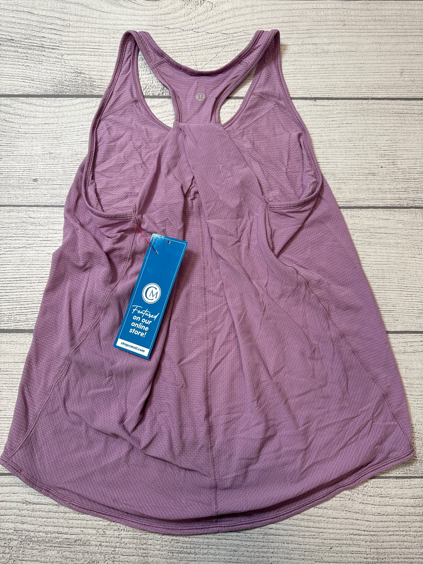Athletic Tank Top By Lululemon In Purple, Size: S