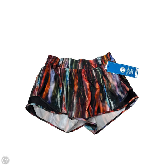 Athletic Shorts By Lululemon In Multi-colored, Size: M/8