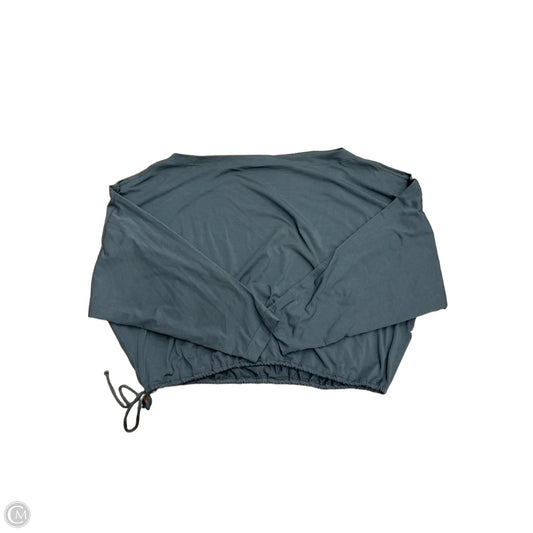 Athletic Top Long Sleeve Crewneck By Athleta In Grey, Size: L